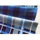 Twill Cotton Flannel Cloth Plaid Fabric Oil Proof Plain Dyed For Shirt