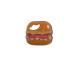 JOURJOY Silicone Handheld Teether Hamburger Ice Cream Cone With Size Is 8*7.3cm And Weight Is 36 Gram