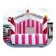 12m2 Inflatable Booth Pink White Appearance For Indoor / Outdoor Events