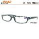 Unisex fashionable reading glasses, made of plastic, Power rang : 1.00 to 4.00D