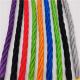 Steel Core Combination Wire Rope 4 Strand Polyester Customized For Playground