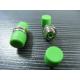 FC APC SM Simplex Fiber Optic Adapter Green Single D Plastic Type