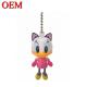 Custom Pvc Figure Supplier Customize  FAMA PVC Key Holder OEM PVC Cartoon Toy Keychain  Factory
