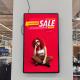 Ultra Thin Bezel 55 Inch Open Frame LCD Screen Outdoor Advertising Player Display 3000 Nits Digital Signage High Brightness