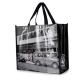 Collapsible Non Woven Grocery Tote Eco Friendly For Shopping Advertising