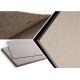 Eco - Friendly Grade B Thick Strawboard Paper Two Sided Grey Uncoated For Printing