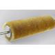 Pure Copper Or Brass Copper Plated Steel Wire Cylinder Roller Brush For Polishing Steel Plate Derusting Roller Brush