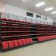 HDPE Material Retractable Bleacher Seating For Schools Gymnasium
