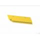 Yellwo Powder Coated Moving Walk Comb For Pallet Plastic Inserts