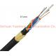 PE Jacket Optical Fiber Cable G.657A2 Tensile Strength Long Term ≥200N