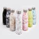 Gym Double Walled Stainless Steel Marble Water Bottles 350ml 500ml 750ml 1000ml