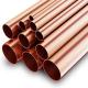 1inch 99%Pure Copper Nickel Pipes 20mm 25mm 3/8 Copper Brass Tube