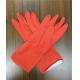 Spray Flocklined Red M50g Household Rubber Gloves For Home Cleaning