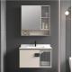 Khaki Color Toilet Flameproof Bathroom Wash Basin Cabinet Rectangle