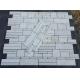 Flamed White Quartzite Stone Cladding,Special Pattern Culture Stone,Real Stone