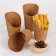 8oz 12oz Paper French Fry Scoop Cup Takeaway Takeaway French Fry Cone Holder