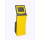 Dust Proof Self Service Information Kiosk Convenient Built In With ID Card Reader