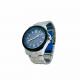 Stylish Round Case Stainless Steel Strap Watch With Mineral Dial Window Material Type