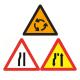 High Visibility Road Safety Posters and Steel Sign Board Reflective Tape 10cm-25cm Made