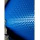 Blue Embossed Pre Painted Steel Sheet SMP Coating For Wall Decoration Material