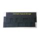 Outdoor Fish Scale Asphalt Shingles For Modern Hotel Design 2.6mm Thickness