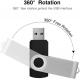 White Plastic USB Stick Characteristic Recycle Material Full Memory Graded A