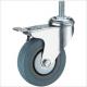 locking wheels rubber caster stem mount casters tiny caster 4 in