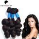 Natural Black Brazilian Virgin Remy Human Hair 10 inch - 30 Inch Of 6A Loose