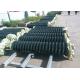 Woven 2.0mm Green 60x60mm Diamond Chain Link Fencing For Farm