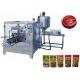 Ketchup / Tomato Paste Rotary Premade Pouch Packing Machine 1500G With Single Dose