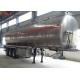 SINOTRUK HOWO Semi Tractor Trailer , Fuel Oil Delivery Truck With Semi Trailer