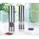 Electric salt & pepper mill with light