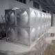 Enamelled Drinking Water Storage Steel Sectional Water Tank Horizontal Rectangular SS 304 Modular