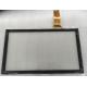 Flexible Capacitive Multi Touch Screen Panel Glass High Transparency For Monitor