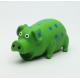Customized color soft latex toys for dogs latex pig toy supplier