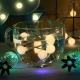50/100 Leds Globe Ball String Lights Dimmable IP65 Fairy String Lights 8 Modes with Remote 50 LEDs Bubble Ball Fairy Lights