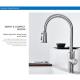 Gooseneck Pull Out Hose Kitchen Taps