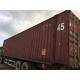 Second Hand Goods High Cube Shipping Container Steel Material
