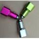 Rapid Colored Lightning Cable Car Charger Metal Housing Two Charging Ports