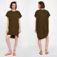 Fashion Women Summer Cotton T-shirt Dress