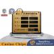 Acrylic Countertop Magnet Baccarat Countertop Betting Display Board