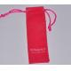 ISO9001 SA8000 Jewelry Drawstring Pouch OEM Velour Gift Bags Screen Print