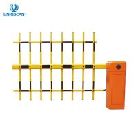 Brushless DC Motor 3 Fence Arm Parking Barrier Gate Wireless Remote Control