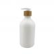500ml Flat Headed Cosmetic Lotion Bottle 16 Ounce Plastic Bottle Pump Dispenser