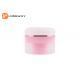 Pink PP double-wall luxurious Cream Jar for cosmetic packaging