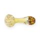 105g Hand Heady Glass Pipes Pyrex Spoon Bongs Oil Burners Nail Smoking Pipe 4.0inches