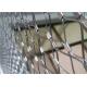 Silver Stainless Steel Ferrule Rope Mesh For Protection Free Sample