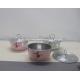 20cm 0.085CBM Stainless Steel Cooking Pot With Two Handle