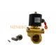 1 1/4 Inch 2/2 Way Normally Closed Semi Direct Operated Brass Body UW-35 2W350-35 Water Valve