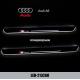 Audi A6 car led lights moving door sill plate pedal steps for sale